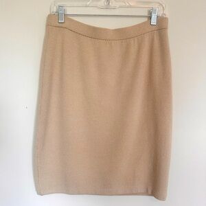 St. John by Marie Gray Knit Skirt